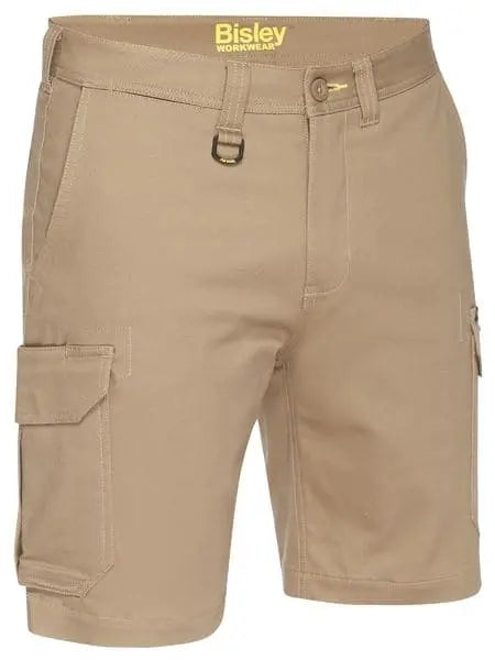 Bisley Stretch Cotton Drill Cargo Short BSHC1008 Bisley Workwear